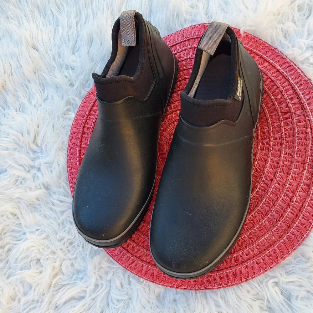 Bogs Mens Black Urban Farmer SZ 11 - Picture 5 of 8